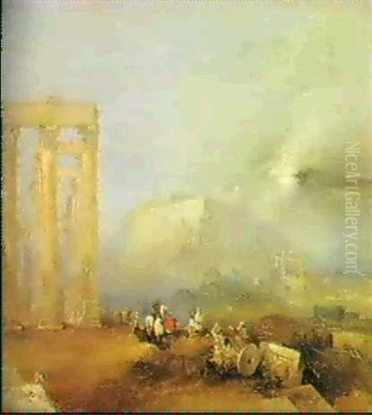 The Acropolis From The Olympieum - view 1