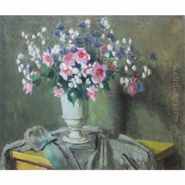 Still Life With Flowers On A Table - view 1