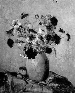 Salpiglossus: A Floral Still Life by Edward Barnard Lintott