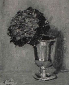 Goblet With Hydrangea Goblet With Hydrangea