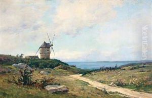 Summer Landscape With A Mill