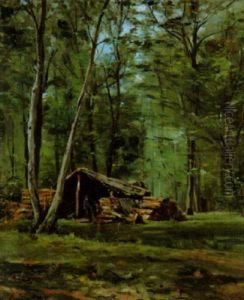Foret De St-germain by Paul Louis Frederic Liot
