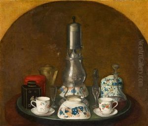 Coffee Service On A Tray by Etienne Liotard