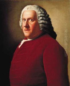 Portrait Of Willem Bentinck, 1st Count Bentinck, In A Red Velvet Coat And White Lace Cravat Portrait Of Willem Bentinck, 1st Count Bentinck, In A Red Velvet Coat And White Lace Cravat