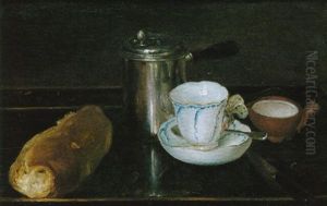 Nature Morte A La Chocolatiere by Etienne Liotard