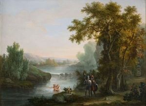 Messaggeri Di Goffredo Di Buglione Nel Giardino Di Armida by Lodovico Lipparini
