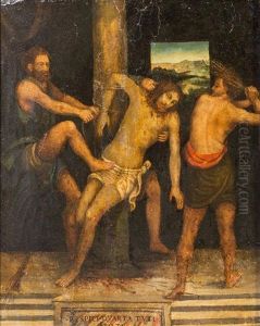 Crucifixtion by Filippino Lippi
