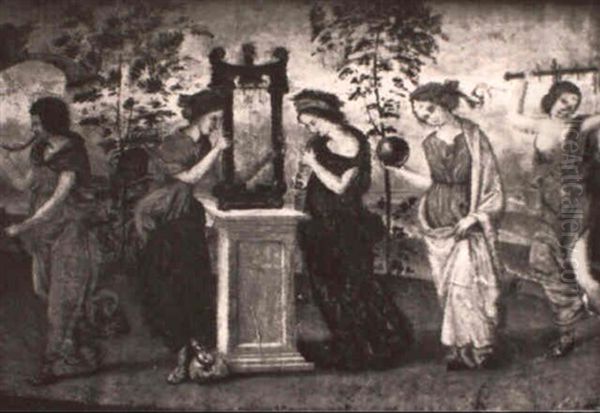 Musizierende Madchen - view 1