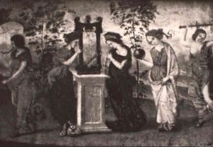 Musizierende Madchen by Filippino Lippi