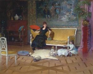 Afternoon Tea by William Henry Lippincott