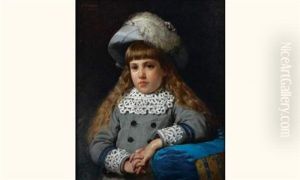 Portrait De Jeune Fille by William Henry Lippincott
