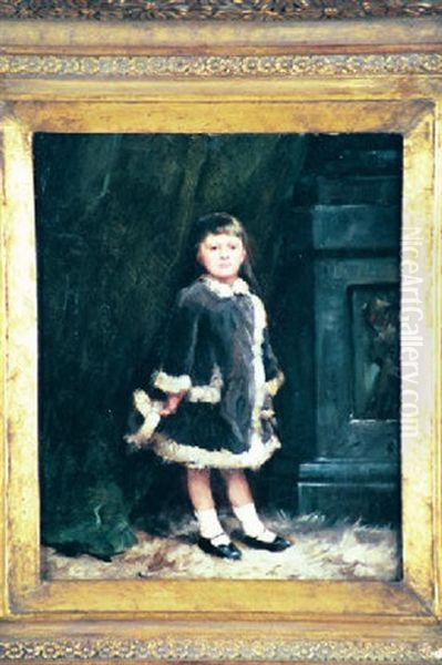 Little Girl In An Interior - view 1
