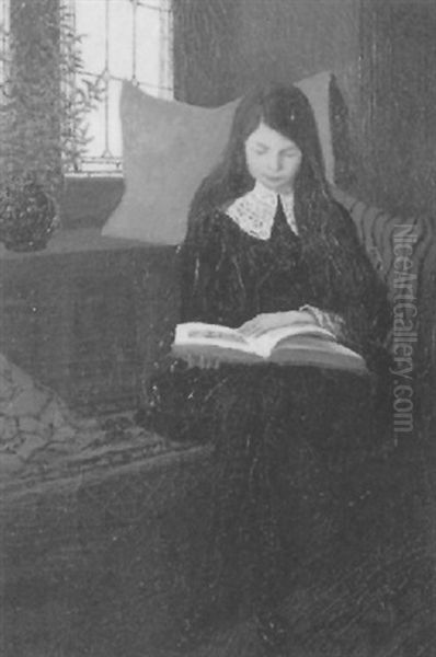 Reading By The Window - view 1