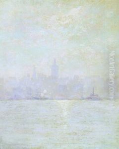 The Skyscraper Of 1894, New York City by William Henry Lippincott