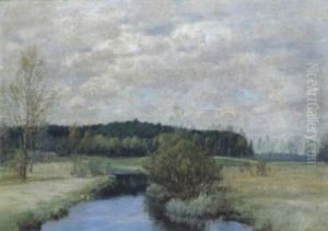 Teichlandschaft by Franz Lippisch