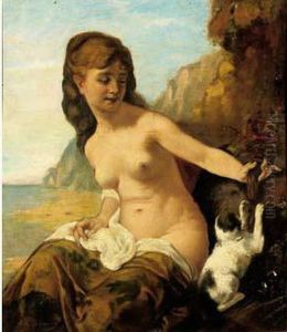 Jeune Fille Au Chat
