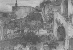Sulanddische Hausergruppe by Karl Friedrich Lippmann