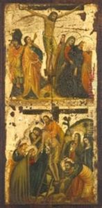 Crucifixion Y Decendimiento by Lippo D`Andrea