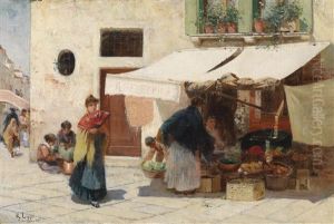 Marktstand In Venedig