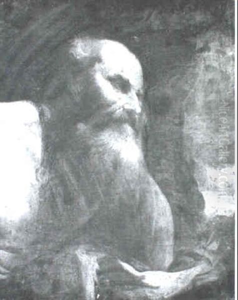 Male Saint In Profile - view 1