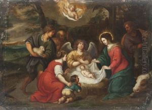 L'adoration Des Bergers by Pieter Lisaert IV