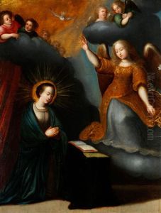 Verkundigung An Maria by Pieter Lisaert