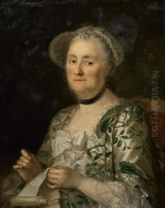 Portrait De Femme Au Travail