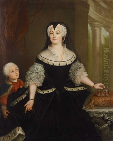 Bildnis Der Herzogin Anna Sophie Charlotte Zu Sachsen-eisenach-jena - view 1