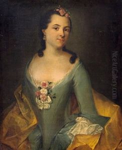 Portrat Einer Jungen Dame by Anna Rosina Lisiewski