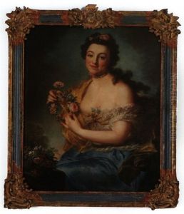 Portrat Einer Adeligen Als Flora