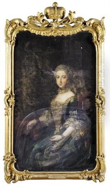 Portrait Of Queen Elisabeth Christine, Wife Of King Frederick Wilhelm Ii Of Prussia - view 1