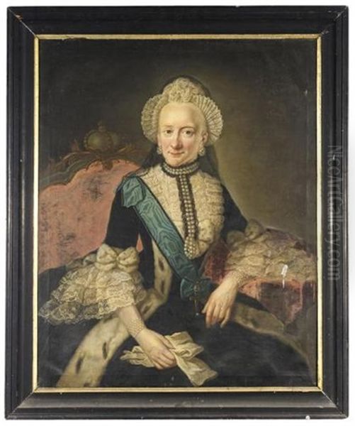 Portrait Of Princess Therese Nathalie Of Brunswick - view 1