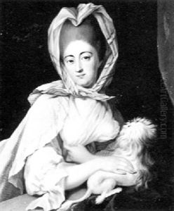 Bildnis Einer Dame Mit Schoshund