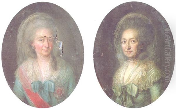 Portrait Of Luise Friederike, Duchess Of Mecklenburg-schwerin - view 1