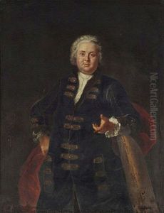 Rudolph Wilhelm Eversmann And His Wife Elisabeth Margarethe Ilse, Nee Koehler by Georg Lisiewski