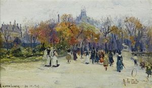 Paris, Le Jardin Du Luxembourg