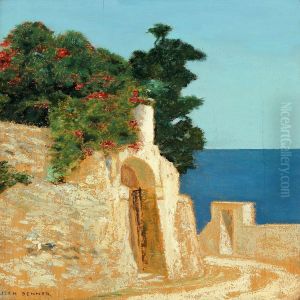 A Street In Capri by Jean Benner