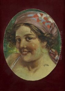 Ritratto Di Giovane Popolana by Arnaldo de Lisio