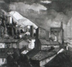 Ansicht Von Gubbio by Herrmann Lismann