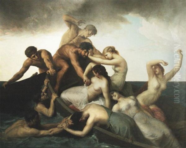 Pelages Enlevant Des Femmes Grecques - view 1