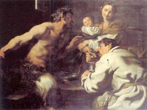 Le Satyre Et Les Paysans