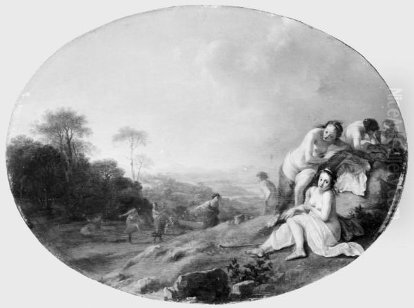 Nymphs In A Landscape - view 1