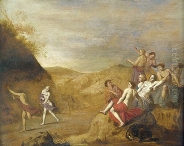 Der Wettlauf Zwischen Atalante Und Hippomenes - view 1