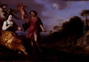 Meleager Presenting Atalanta With The Head Of A Calydonian Boar