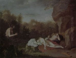 Acteon Surprising Diana And A Nymph Acteon Surprising Diana And A Nymph