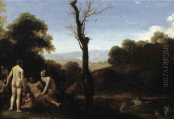 Die Geburt Des Adonis In Einer Arkadischen Landschaft - view 1
