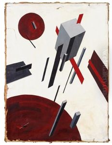 Proun 5 A by Eliezer Markowich Lissitzky