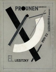 Proun by Eliezer Markowich Lissitzky