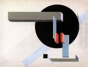 Proun N 89 (kilmansvaria) by Eliezer Markowich Lissitzky