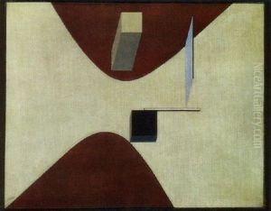 Proun N 90 (ismenbuch) by Eliezer Markowich Lissitzky